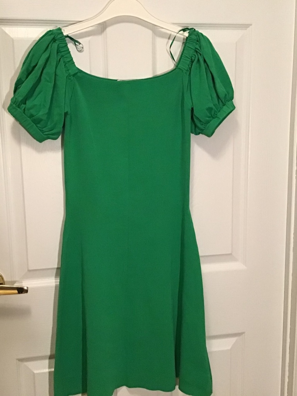Zara green mini dress